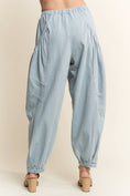 Load image into Gallery viewer, Cinderella Denim Striped Barrel Pants