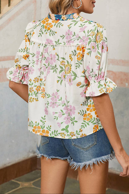 Mulberry Crochet Blouse