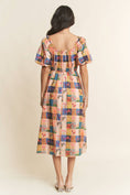 Load image into Gallery viewer, Climbing Trees Smock Midi Dress
