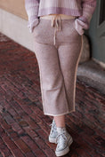 Load image into Gallery viewer, Lavender Lady Grey Sweater Pants