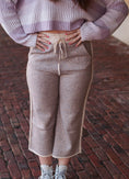 Load image into Gallery viewer, Lavender Lady Grey Sweater Pants