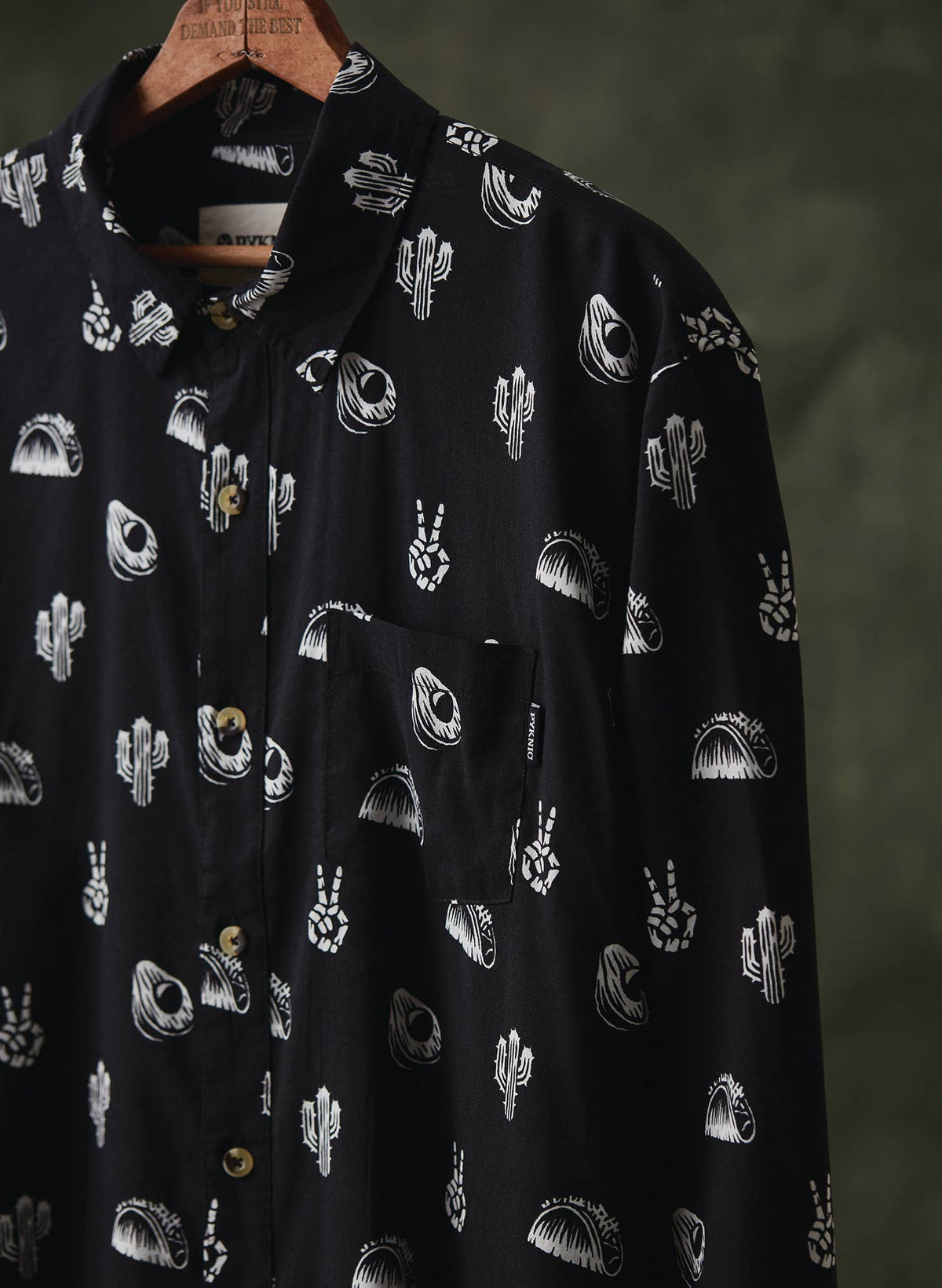 No Problemo Button Up