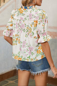 Load image into Gallery viewer, Mulberry Crochet Blouse
