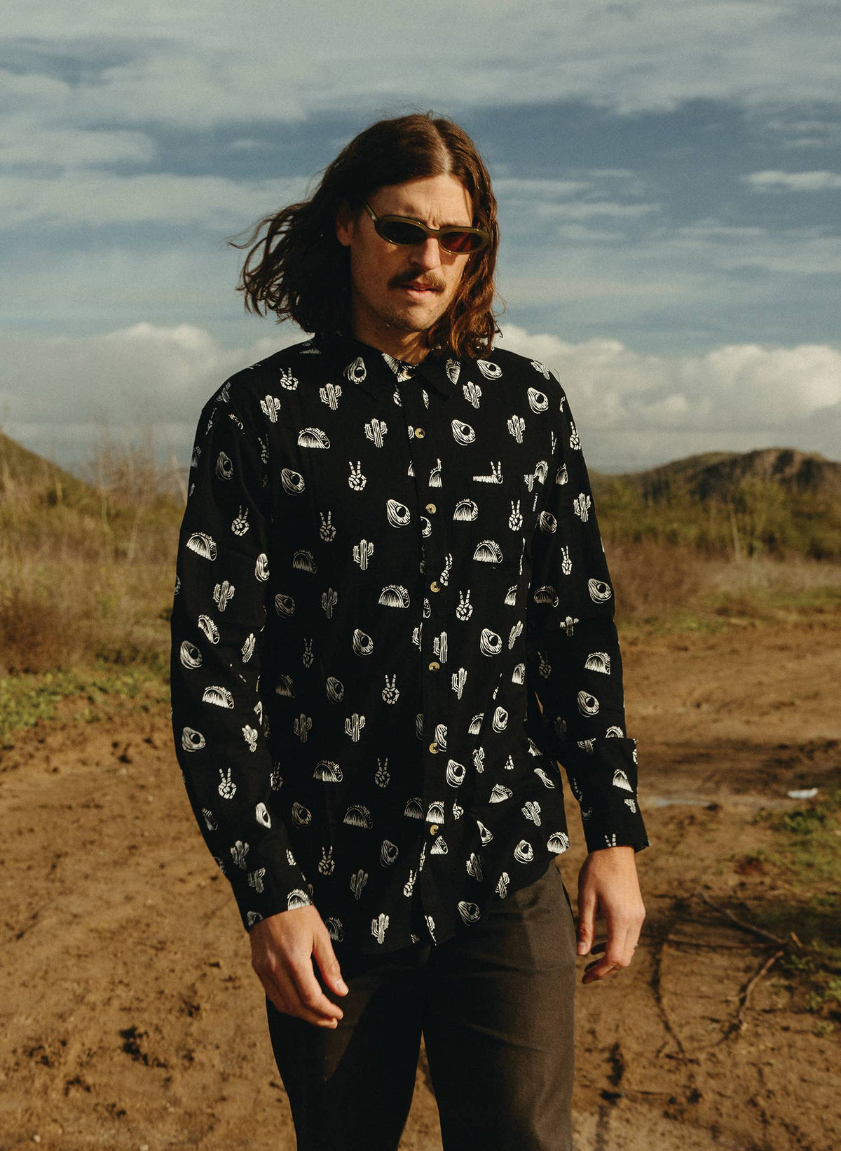 No Problemo Button Up
