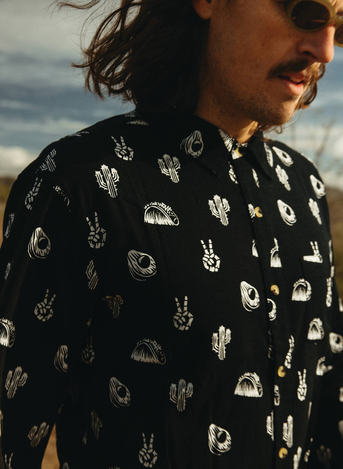 No Problemo Button Up