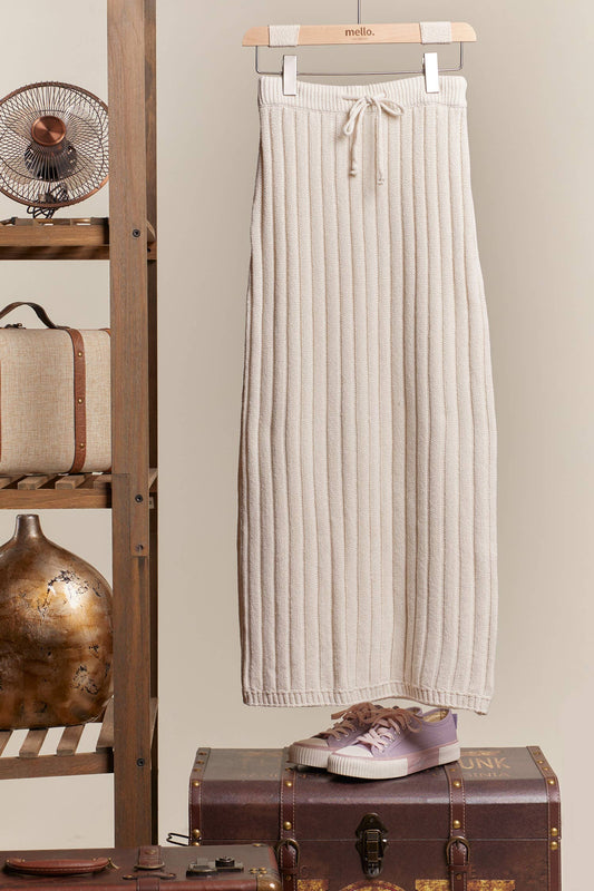 Doniphan Solid Knit Maxi Skirt