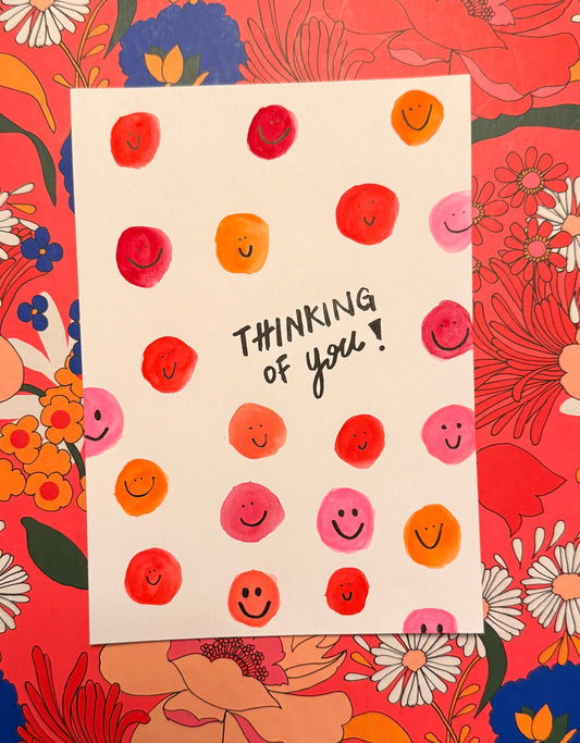 Smiley Thinking of You Card