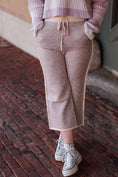 Load image into Gallery viewer, Lavender Lady Grey Sweater Pants
