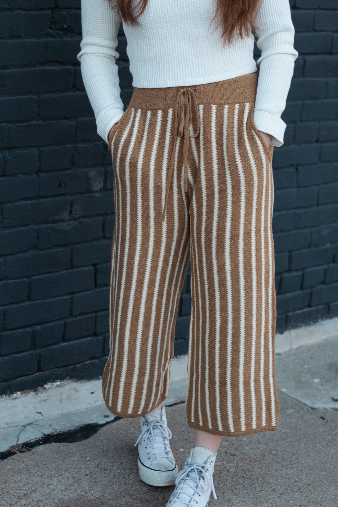 Precious Moments Cropped Sweater Pants