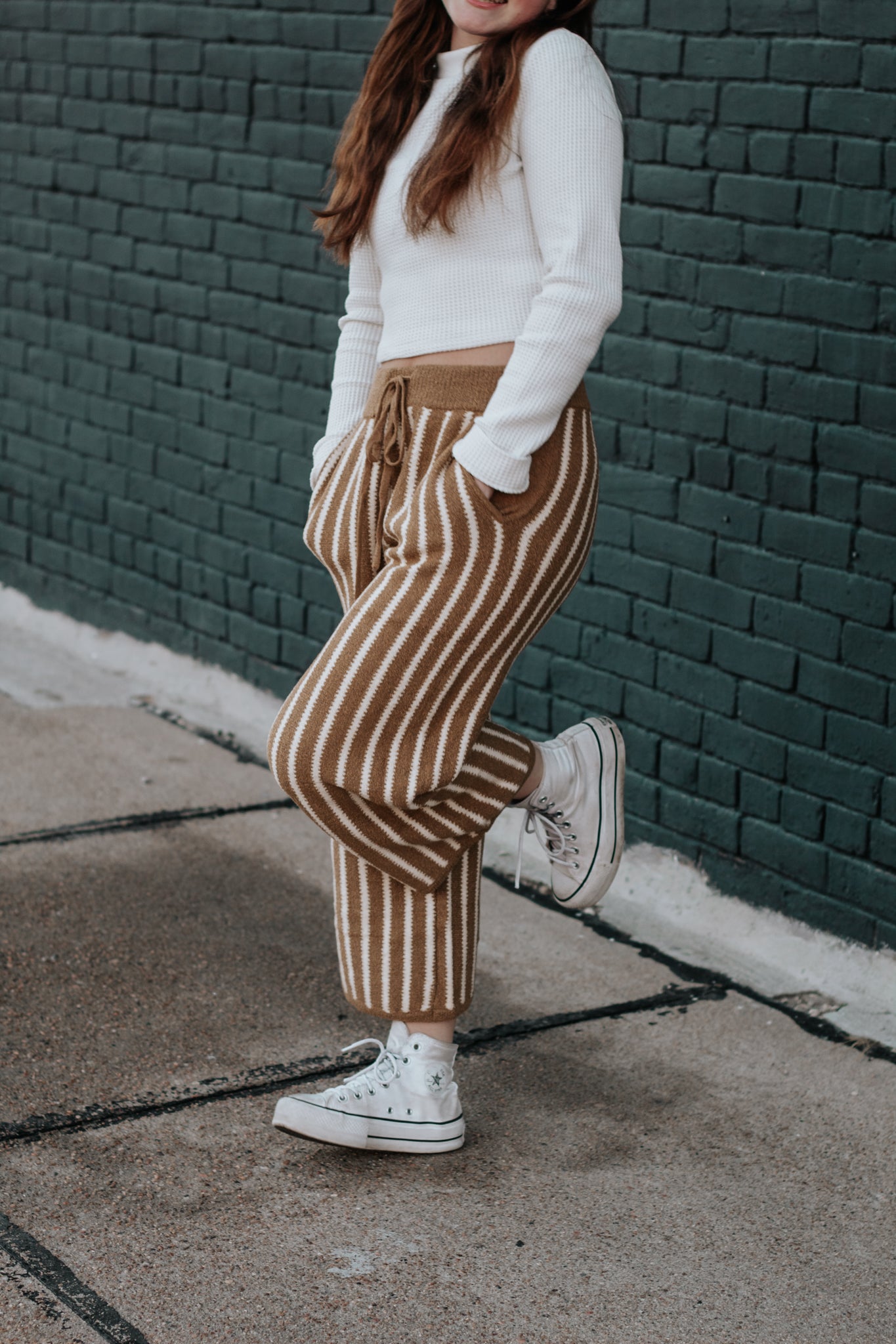 Precious Moments Cropped Sweater Pants