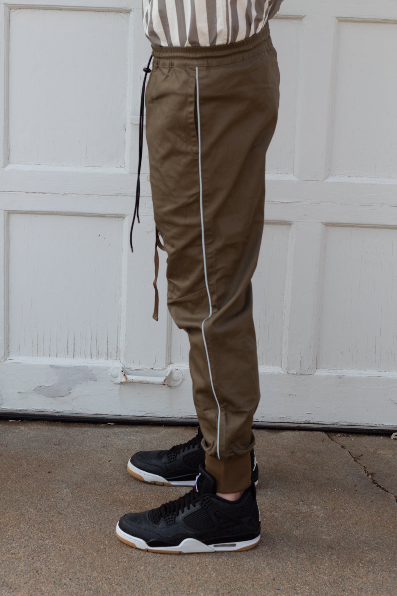 Duane Cargo Joggers in Dark Green