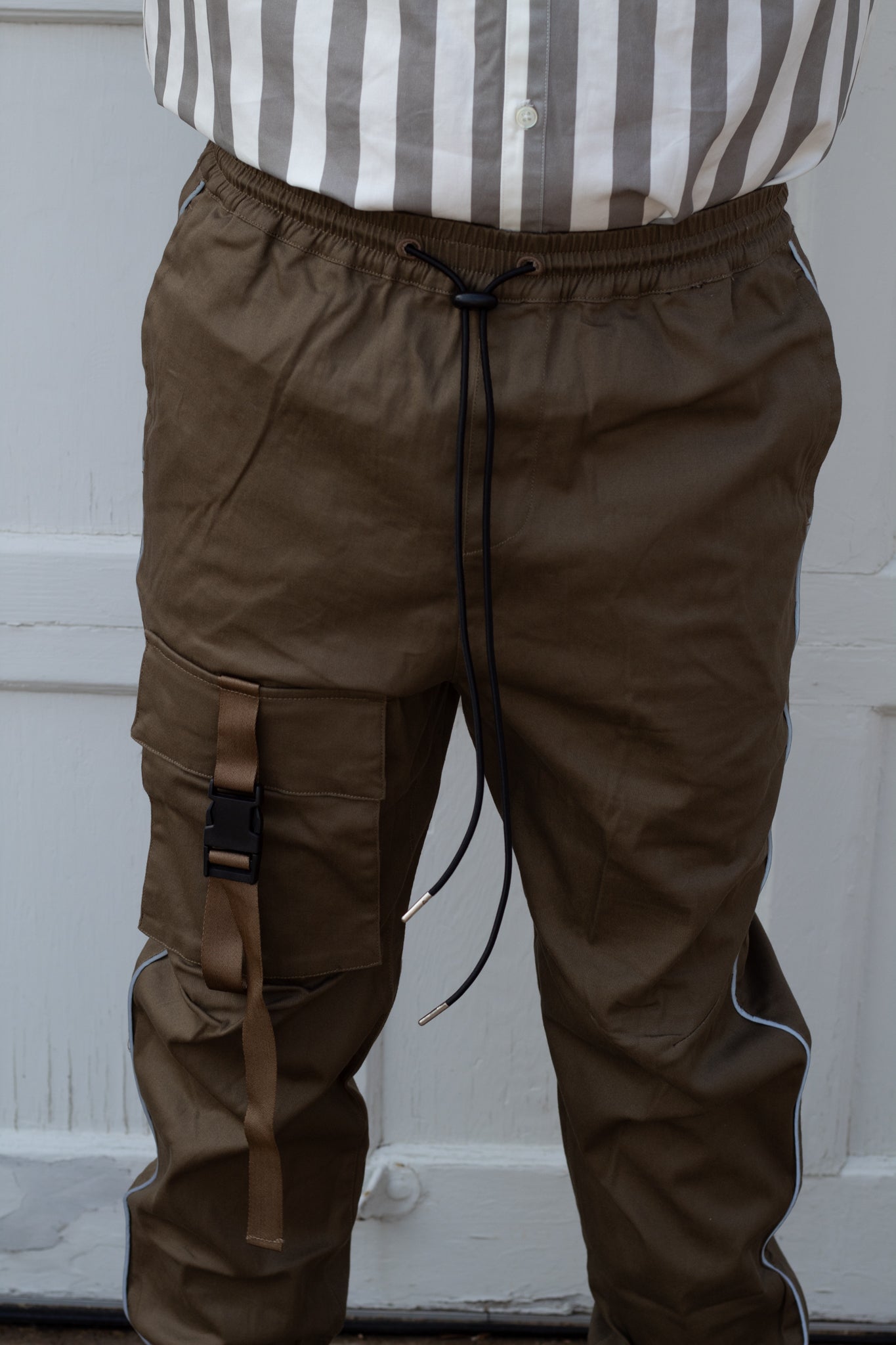 Duane Cargo Joggers in Dark Green