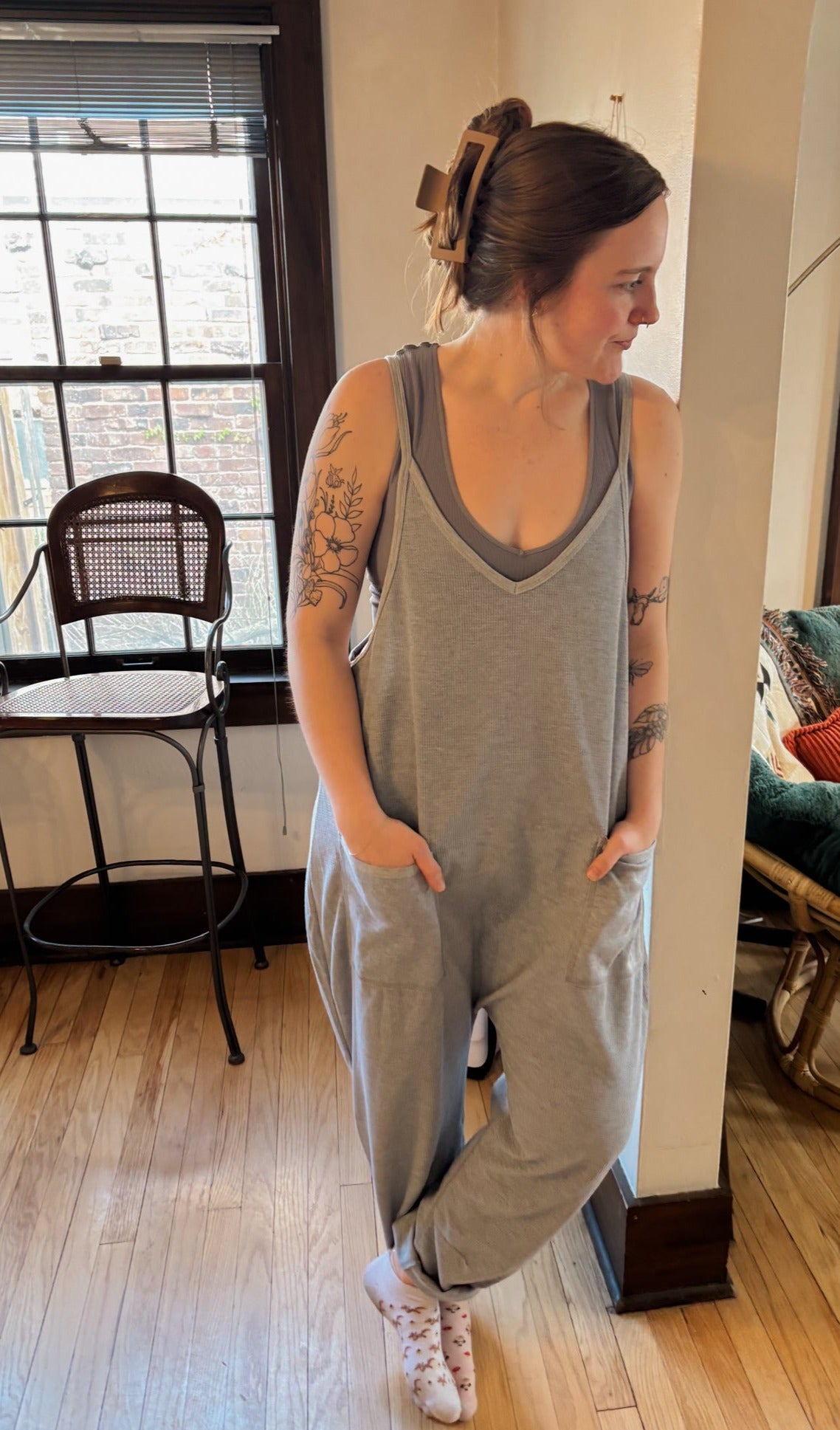 Wanderlust Waffle Jumpsuit