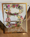 Load image into Gallery viewer, Pressed Floral Single Initial Keepsake
