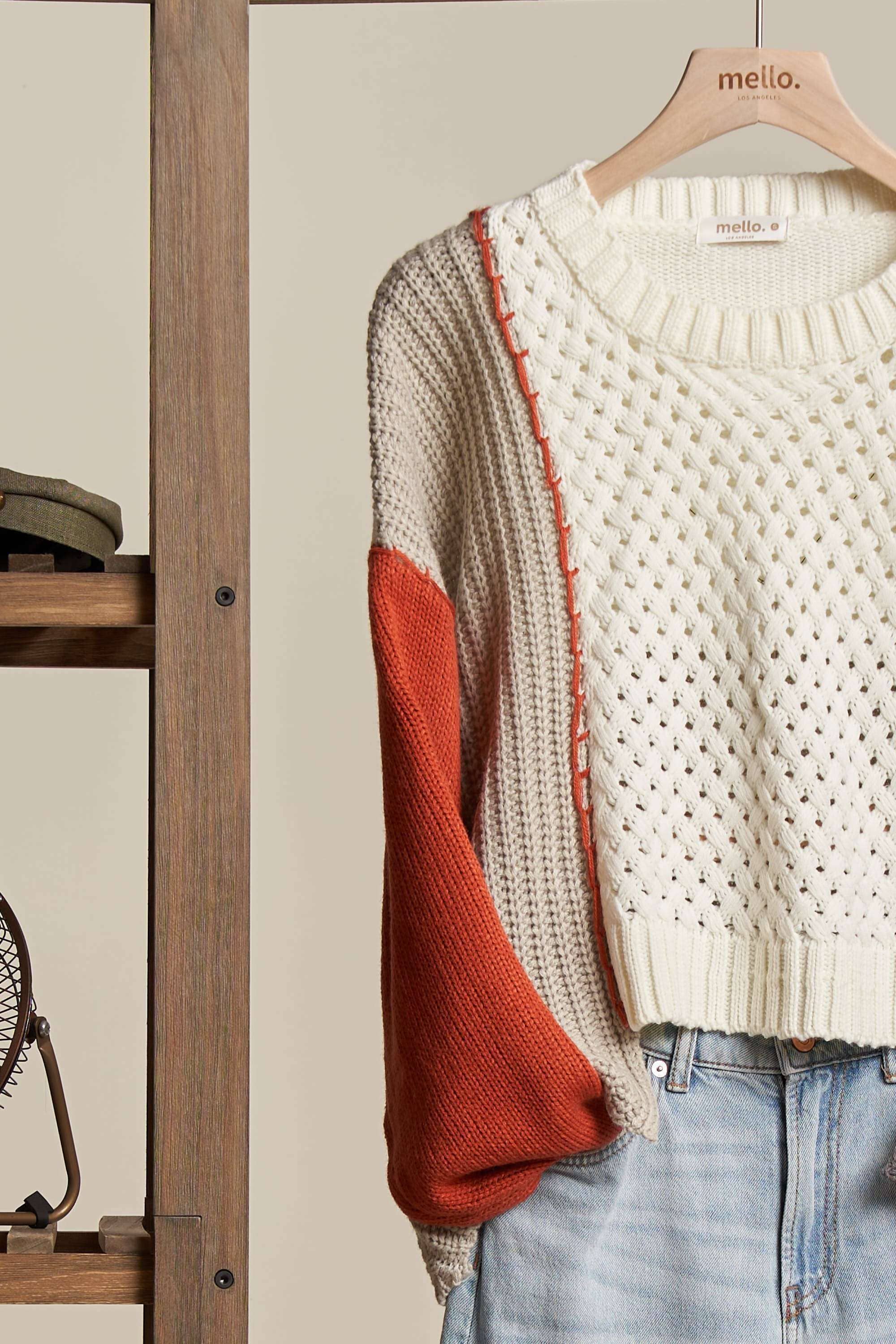 Hastings Color Block Sweater