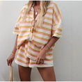 Load image into Gallery viewer, Porch Swing Short Sleeve Shorts Set
